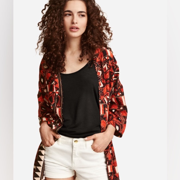 H&M | Tribal print Blazer/Jacket - Picture 1 of 10